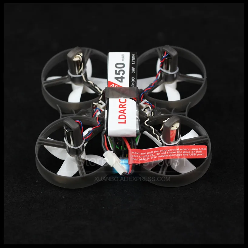 KINGKONG LDARC крошечный R7 PNP 75 мм 2 4G микро Крытый FPV есть щетка полые чашки флип над