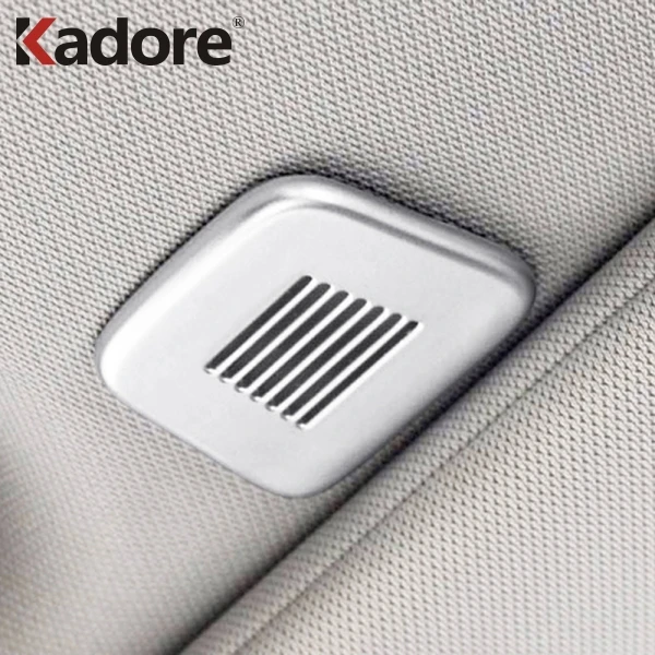

For Jeep Compass 2017 2018 2019 Matte Loudspeaker Auto Stereo Speaker Cover Trims Car Styling Interior Accessories