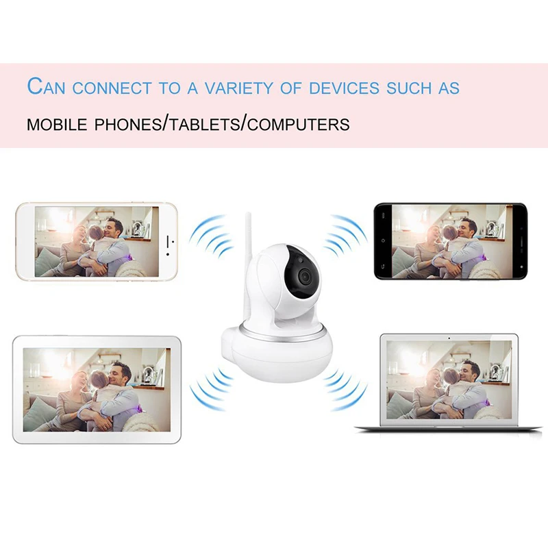 Kebidu 3 6 мм объектив камера DC5V/2A 1080P Wi Fi HD Беспроводная смарт IR CUT монитор ночного