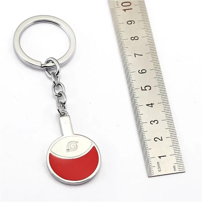 Брелок с символикой Наруто Аниме-брелок для ключей Саске Гаара брелок держатель кулон Акацуки чавейру Ювелирные Изделия Сувенир YS12100