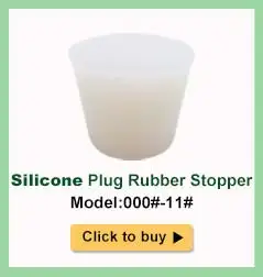 silicone plug rubber stopper 1