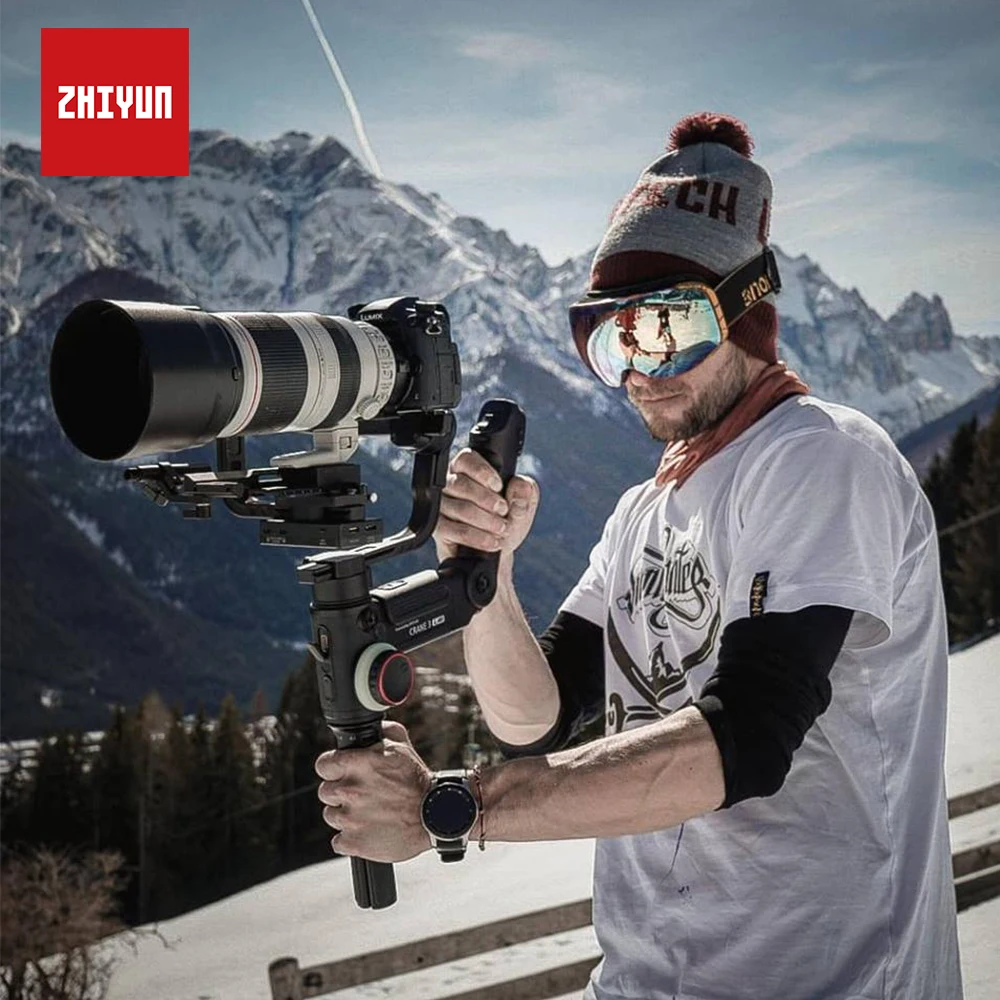 Стабилизатор ZHIYUN New Crane 3 LAB осевой ручной 4 5 кг с непрерывной фокусировкой