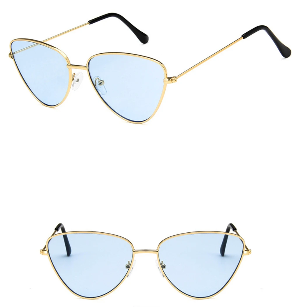 Lentes De Sol Mujer Oculos De Sol Feminina солнцезащитные очки мода серый привод праздник треугольник неполяризованные Uv893