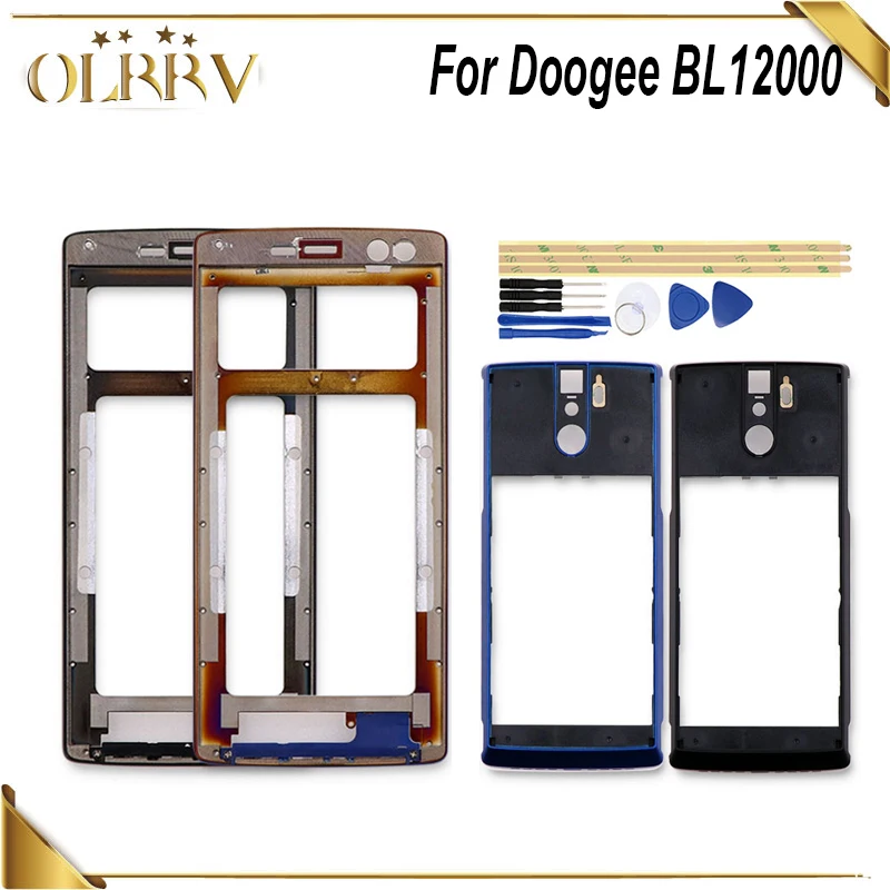 OLRRV Для Doogee BL12000 средняя рамка B корпус хорошего качества телефон ударопрочный