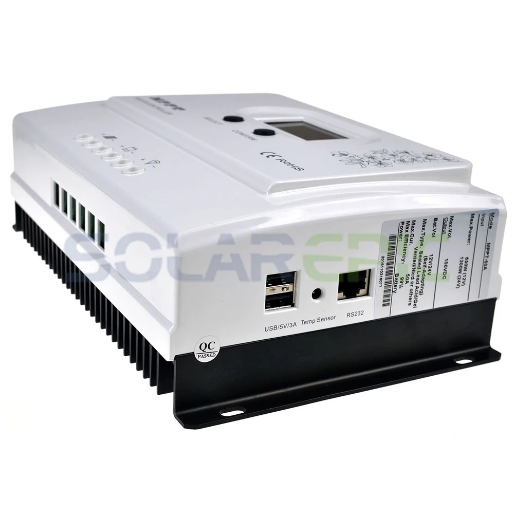 20A MPPT Солнечный Контроллер заряда 12 В/24VDC авто с ЖК дисплеем контроллер Pancel USB 5 В/3A