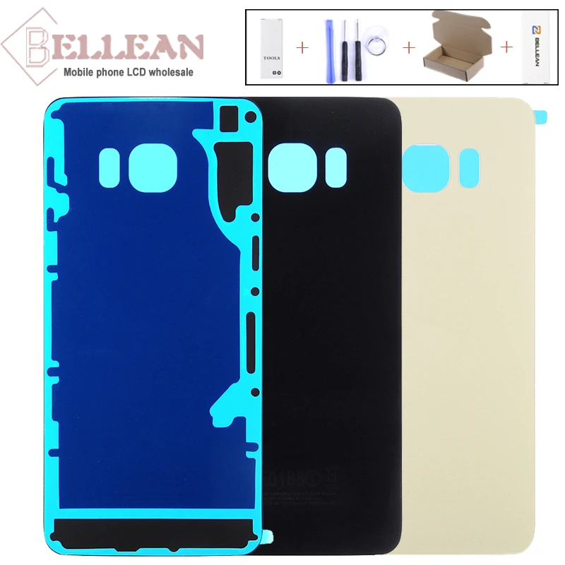 1 шт. HH G928 Задняя стеклянная крышка чехол для Samsung Galaxy S6 Edge Plus задняя батарея