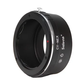 

Selens C/Y mount lens adapter ring metal support AV/m for Sony NEX-7 NEX-6 NEX-6L NEX-5T NEX-5N NEX-5 NEX-F3 NEX-F3K NEX-C3