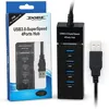 DOBE 4 порта 3,0 концентратор расширитель USB 3,0 концентратор Высокоскоростной Мульти USB порты s разветвитель для PS4 PS4 Pro PS4 Slim Xbox ONE Xbox One S PC ► Фото 2/6