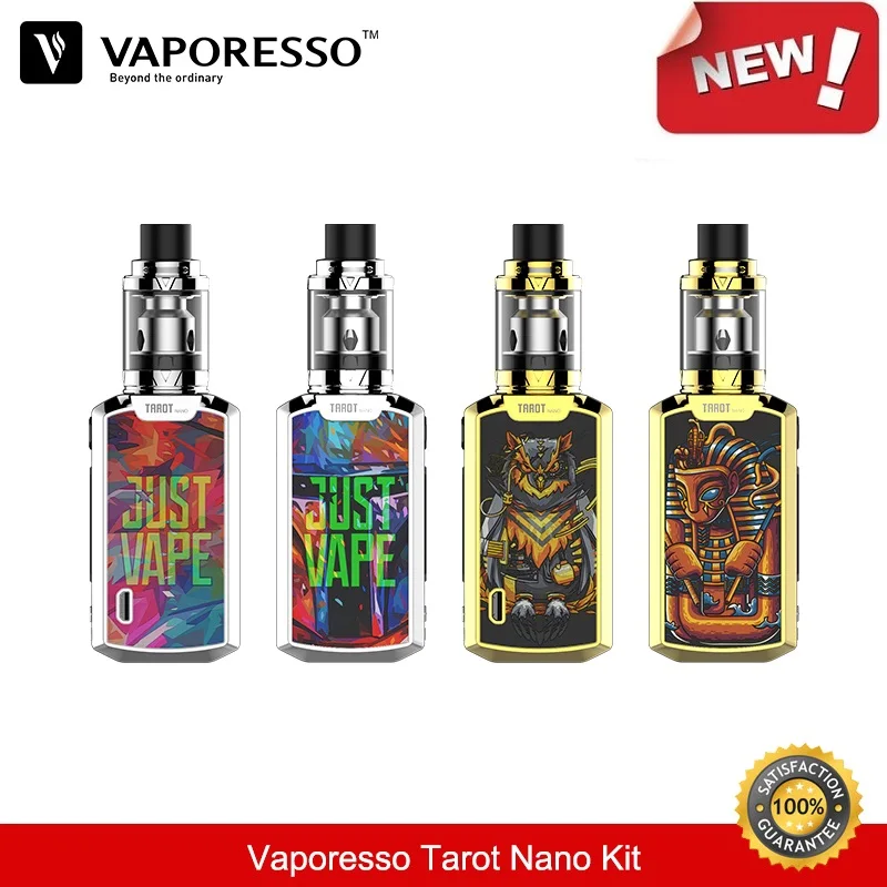 

Vaporesso Tarot Nano Kit 80W Box Mod with VECO Vape Tank 2ML Atomizer EUC Coil Vaporizer Electronic Cigarette Vapor 2500mah