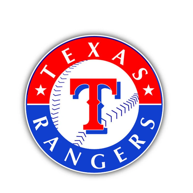 

12.7CM*12.7CM Texas Rangers Car Accessories Window Car Sticker Body Decal 6-1294