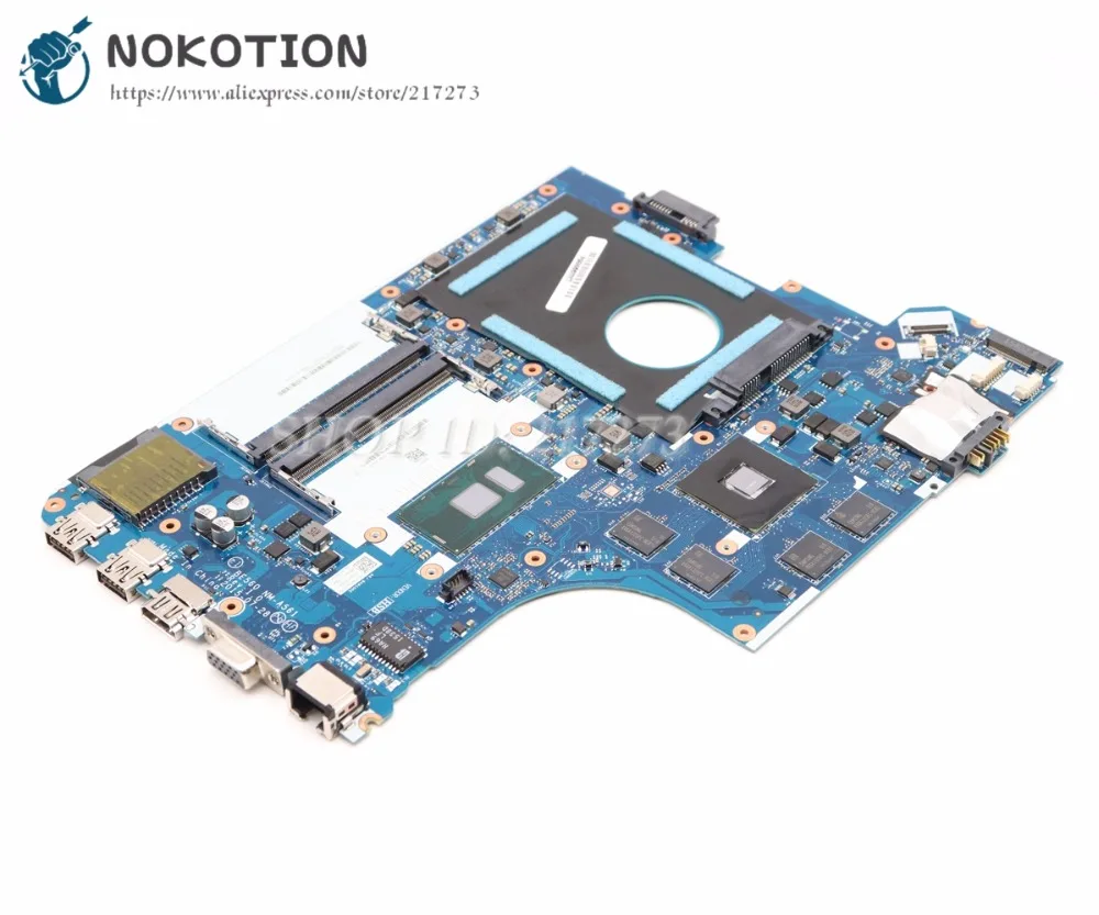 NOKOTION BE560 NM-A561 основная плата для lenovo ThinkPad E560 Материнская плата ноутбука 15,6 дюймов 01AW106 I5-6200U Процессор R7 M370 GPU