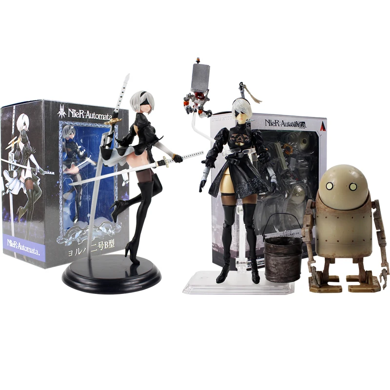 

NieR Automata Figure Toy YoRHa 2B No. 2 Type B and Machine Lifeform Sword Artorias The Abysswalker Model Toy