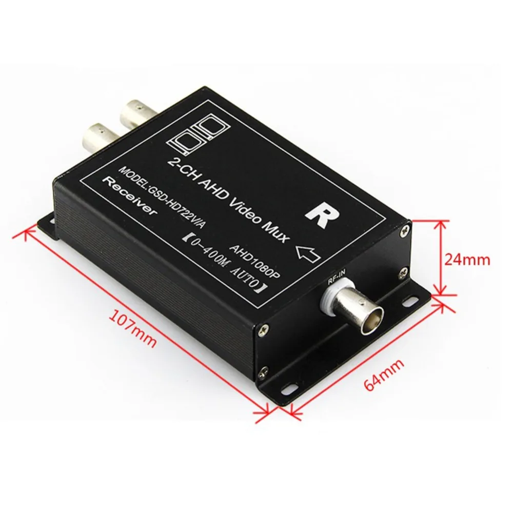 Not Support AHD/CVI/TVI 720P/1080P Camera Elink 2 Channel Video