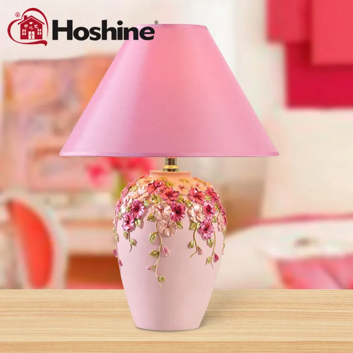 Hoshine современные декоративные Abajur фиолетовый цветок светодиодные настольные