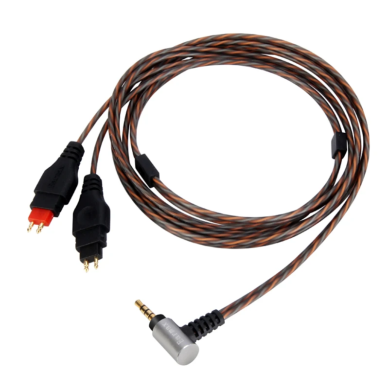 Сбалансированный аудиокабель 2 5 мм для наушников Sennheiser HD580 HD600 HD650 HD545 HD425 HD440 HD442 HD490