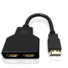 4 K HDMI 2,0 кабельный разделитель адаптер конвертер 1 в 2 Выход HDMI штекер 2 HDMI UHD