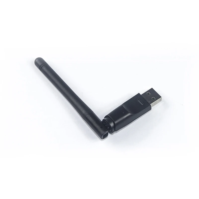 RT5370 150M USB 2,0 WiFi беспроводная сетевая карта 802,11 b/g/n LAN адаптер с поворотная антенна и розничная упаковка