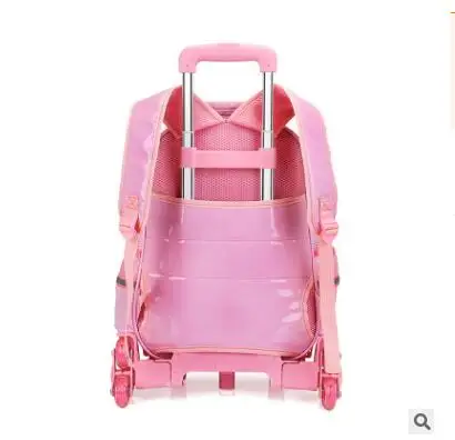 Школьная сумка с колесами для девочек s детские багажные рюкзаки с колесиками рюкзаки на колесах для девочек рюкзак-тележка для школы сумка для девочек