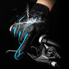 Зимние противоударные велосипедные перчатки для мужчин, MTB, мотоциклетные, спортивные, велосипедные перчатки, противоударные, жидкие, гелевые, велосипедные перчатки