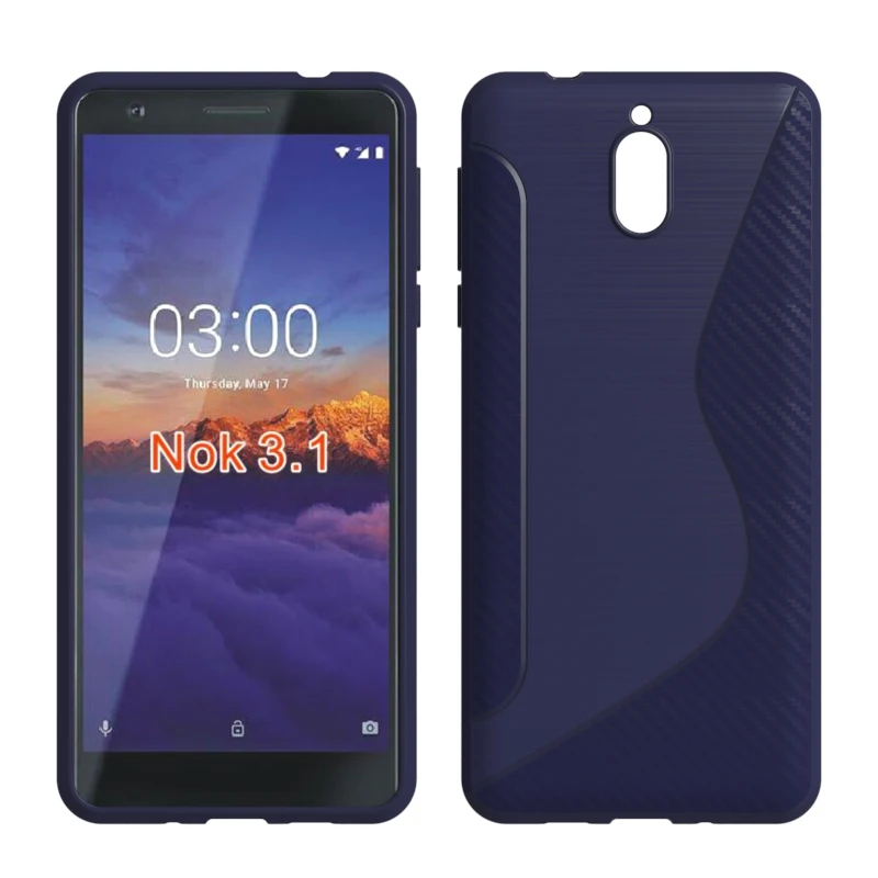 Бренд gligle fashion NS-line Мягкий ТПУ защитный чехол для Nokia 3,1 чехол