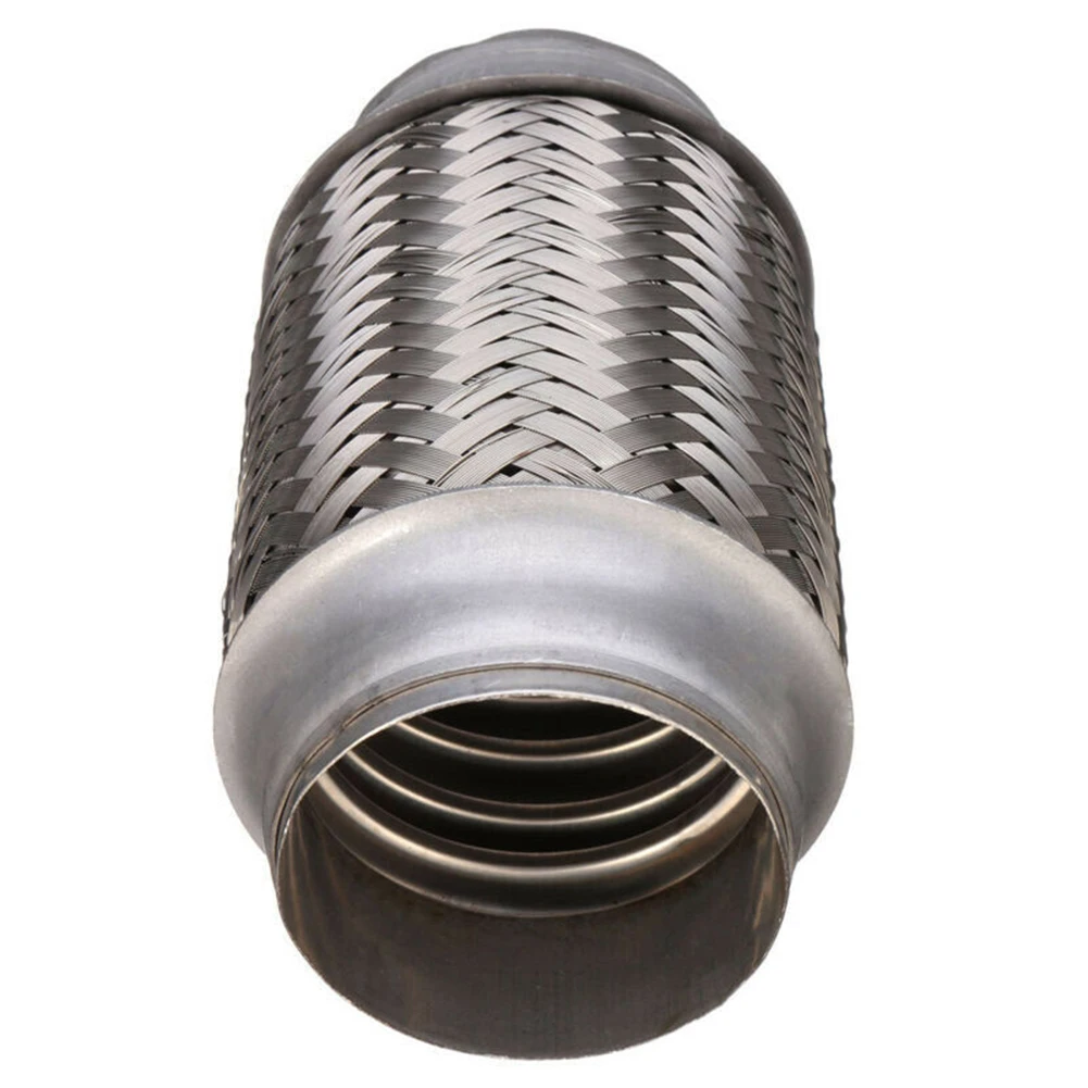 63*153mm Car Exhaust Flex Pipe Stainless Steel Weld Flexible Joint Tube for Muffler Exhaust Pipe Car Accessories