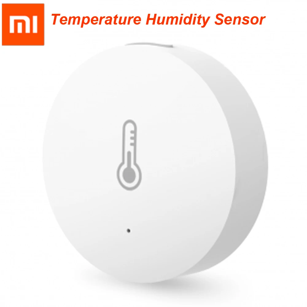 Умный датчик температуры и влажности Xiaomi Mijia для домашнего офиса работает с