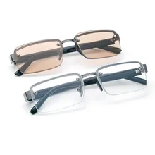 Черные очки для чтения Классическая Glasse прозрачные линзы покрытая цельной полиуретановой кожей пресбиопические очки лупа+ 1,0+ 1,5+ 2+ 2,0+ 2,5+ 3+ 3,5+ 4,0 leesbri