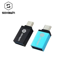 Sovawin type-C адаптер USB 3,1 папа-USB 3,0 мама USB OTG Зарядка данных тип-c конвертер для Macbook для телефона Xiaomi