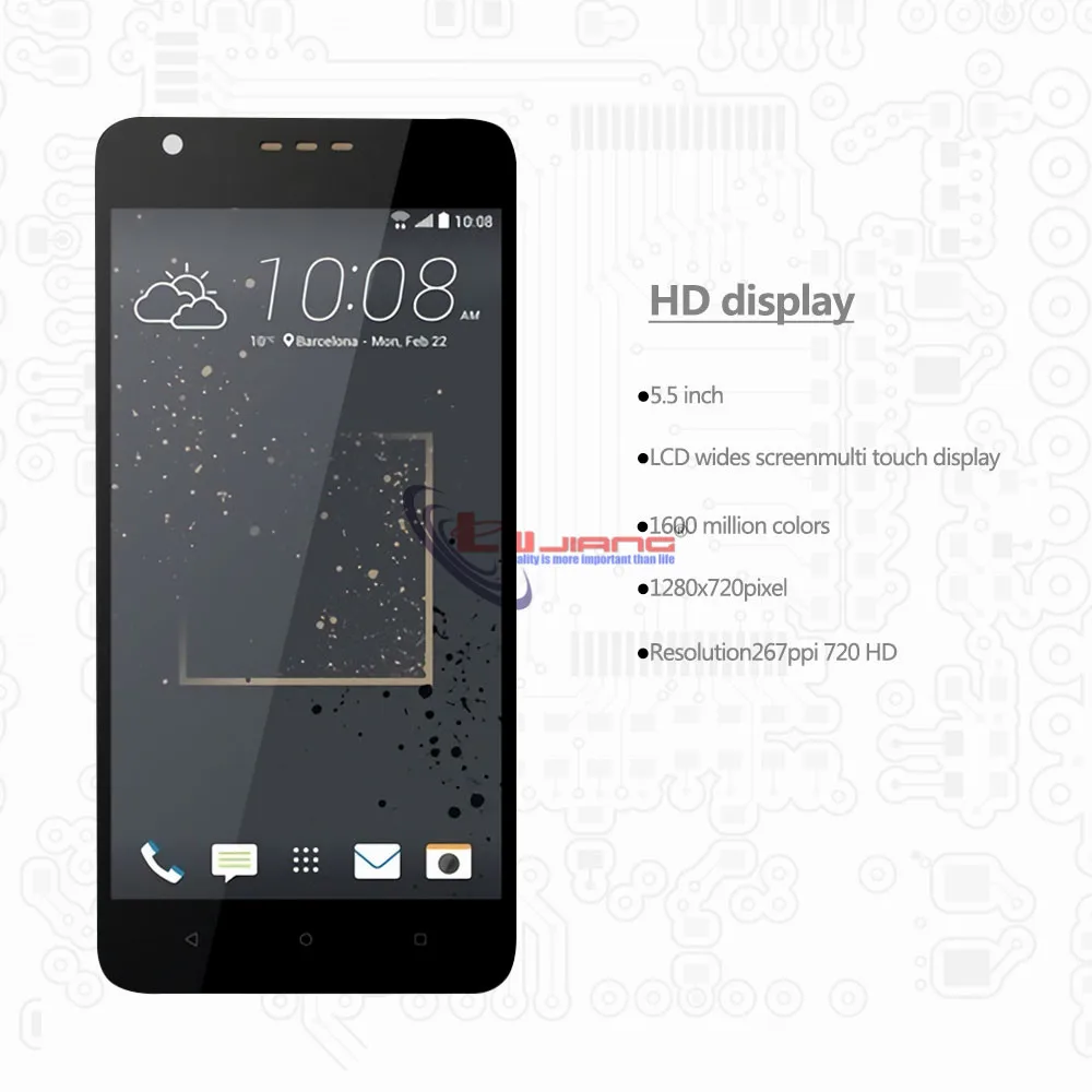 Оригинальный 100% AAA ЖК дисплей для HTC Desire 825 D825 с рамкой сенсорным дигитайзером в