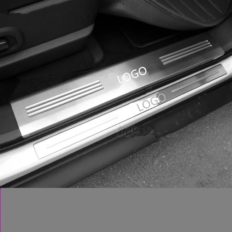 8 шт. новые накладки на пороги из нержавеющей стали для Ford Edge 2009 10 11 12 13 2014