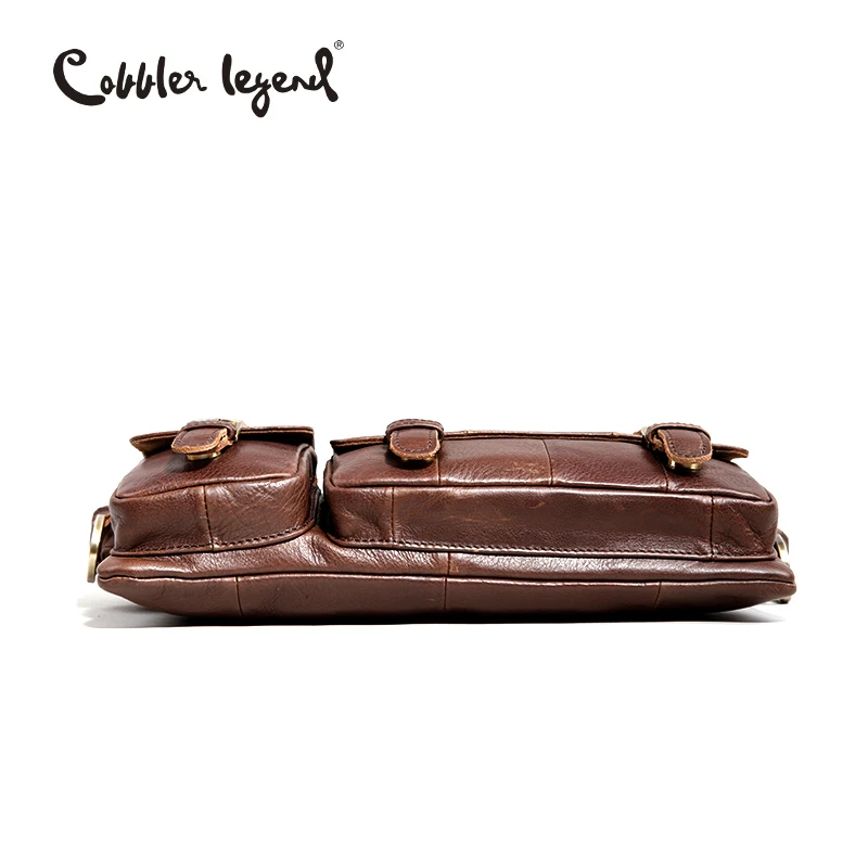 Поясная Сумка Cobbler Legend из натуральной кожи забавная дорожная Сумочка маленький