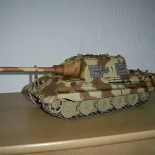 Вторая мировая война SdKfz_186 Тигр охотничий Танк 3D бумажная модель Diy