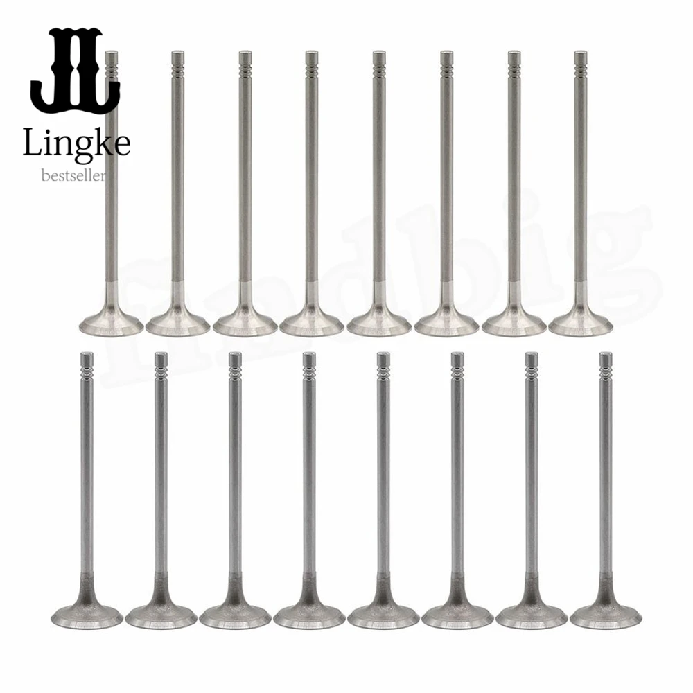 

8 Set Intake Exhaust Valve Kit For Mini Cooper S R56 N14 11347587470 11347547187 Turbo