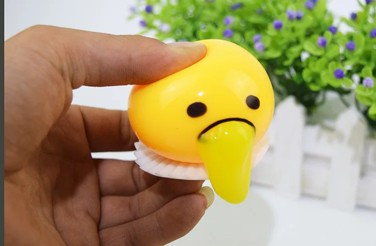 1 шт. Новинка волшебное яйцо хитрая игрушка Gudetama антистресс слизи яйца забавные игрушки для детей или взрослых Подарок Гаджет