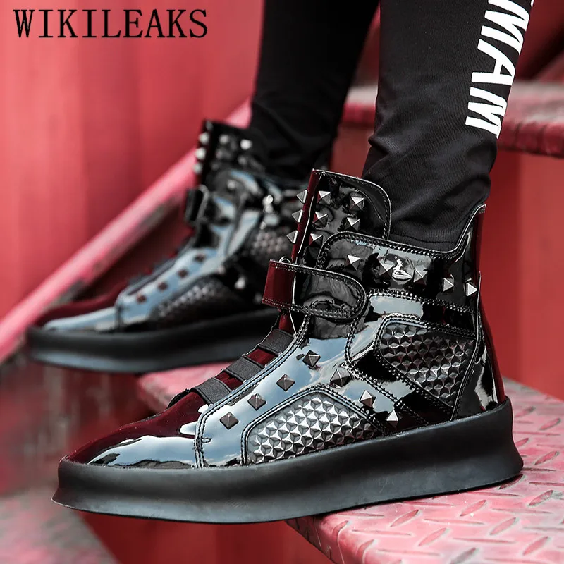 mens designer high top sneakers