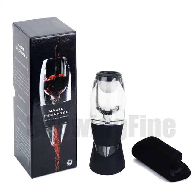 

Wine Aerator Magic Decanter with base and funnel,the coolest wine accessories create romantic flavor,business gift