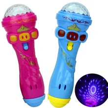 Новые детские эмуляционные музыкальные игрушки Забавный светильник ing Беспроводная модель микрофона подарок музыкальный светильник игрушки для детей Подарки