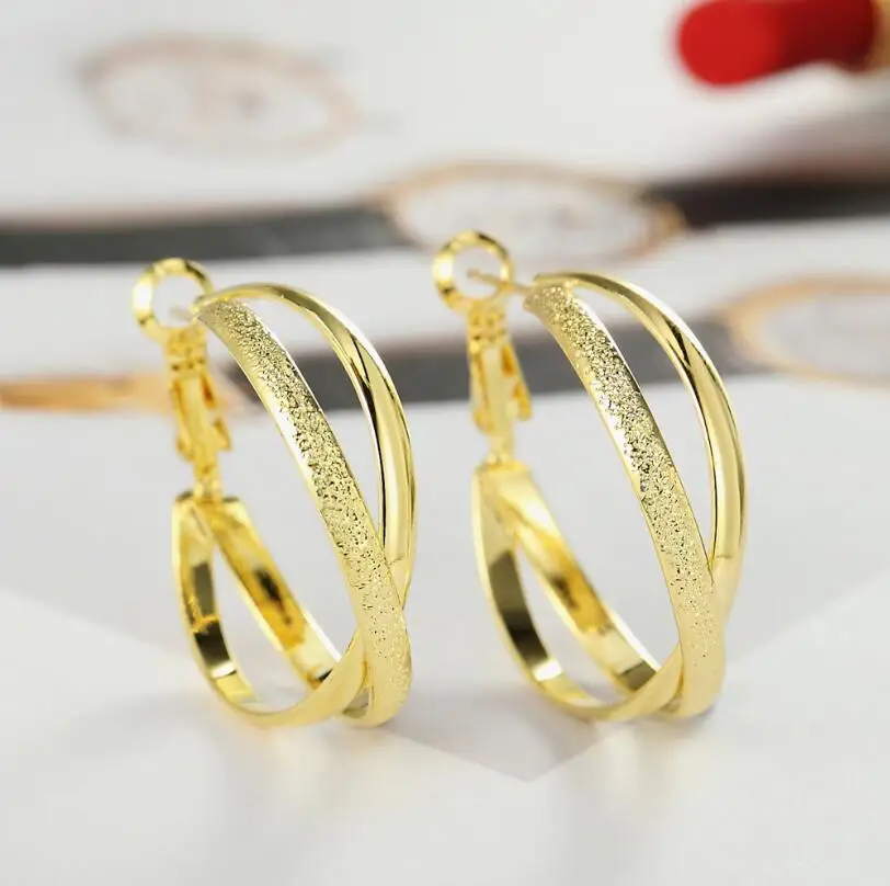 

Cute Silver/Gold/Rose Gold Color Cross Double Circles Small Loop Huggie Hoop Earrings For Women Jewelry Kids Baby Arose Aretes