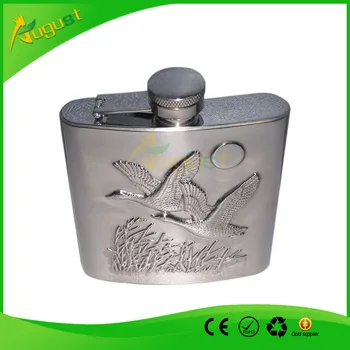 

8oz Hip Drink Liquor Whisky Alcohol Flask Screw Cap Funnel Cap Steel wholesale free shipping
