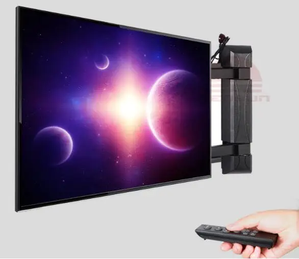 Intelligent electric remote control LCD rotating