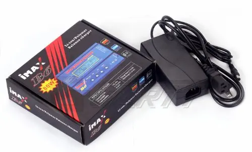 iMAX B6 80W Li ion Polymer Balance Charger with Power Adapter iMax B6 COMBO