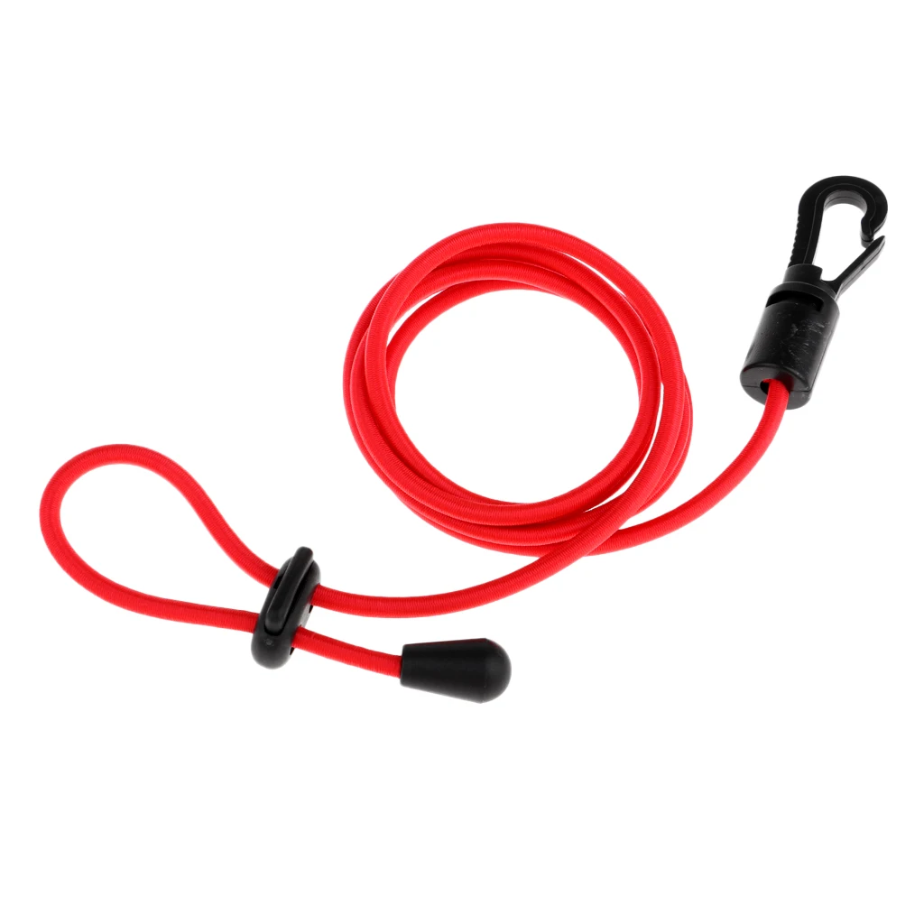 Nylon + Rubber Kayak Safety Rod Leash Fishing Rod Paddle Leash Lanyard Accessories Safety Kayak Canoe Tie Rope Accessories