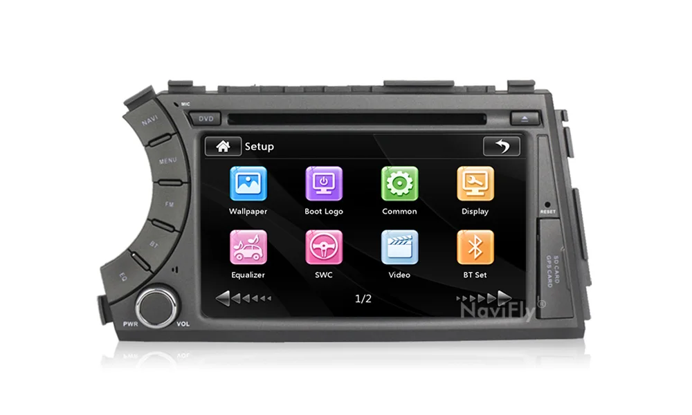 Discount NaviFly 7 inch Car Multimedia Navigation System car DVD Player For SsangYong Kyron Actyon 2005-2013 GPS Radio Stereo 11