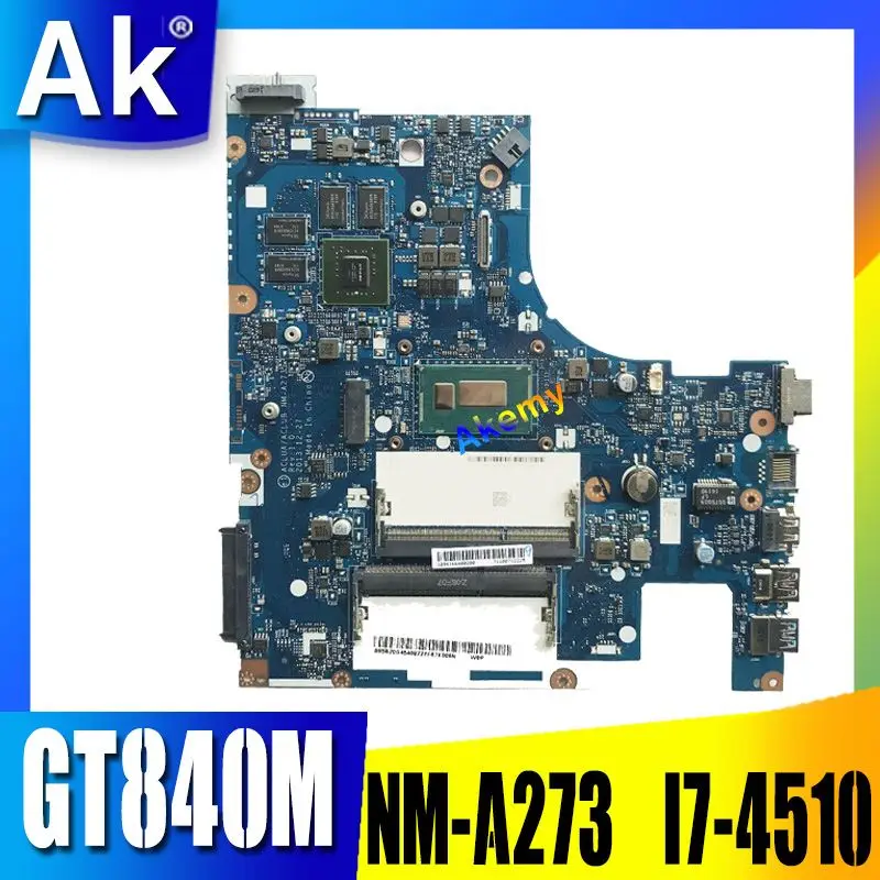 Z50 70 для Lenovo G50 70M материнская плата ACLUA/ACLUB i7 4510u GT840M/GT820M 2GB Тест Бесплатная