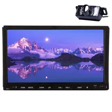 Free Camera+Android 6.0 Car DVD Player Double 2Din Car Stereo In Dash GPS Navigation Radio Multimedia Bluetooth/WiFi/Mirrorlink