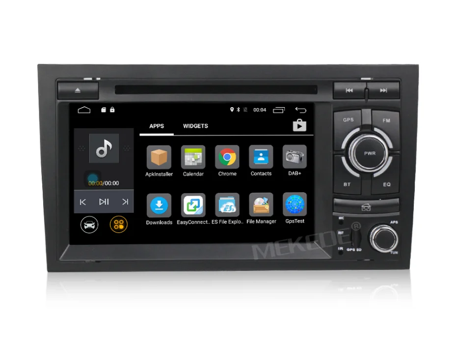 Discount by DHL 10pcs Car DVD GPS Android 7.1  For Audi A3 2002-2011 With Wifi 4G GPS Navigation BT Radio Steering wheel control Canbus 1