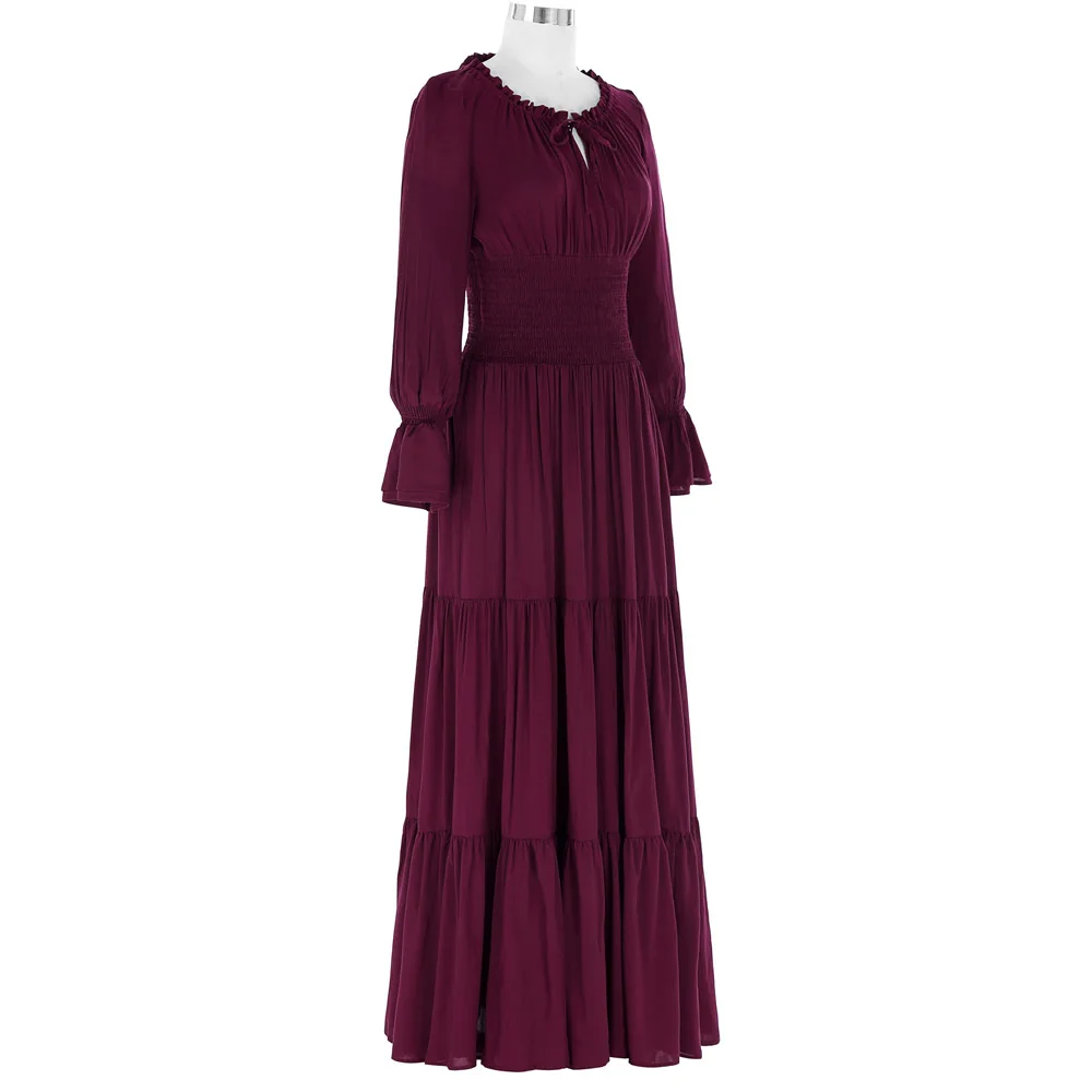 victorian style maxi dress