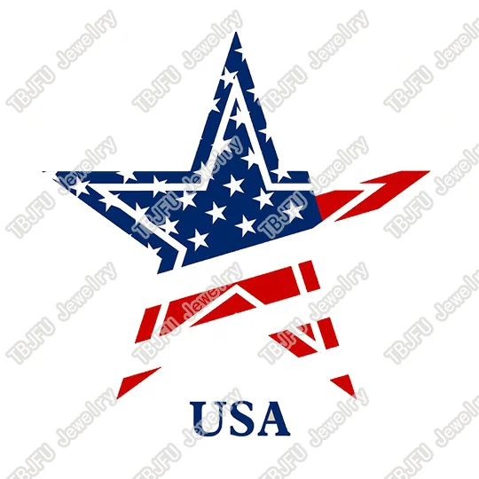 40 шт./лот 10 мм 12 мм 14 мм 16 мм Круглый американский государственный флаг США Стекло кабошон для самостоятельного изготовления ювелирных украшений своими руками и Компоненты T055 - Цвет: 6