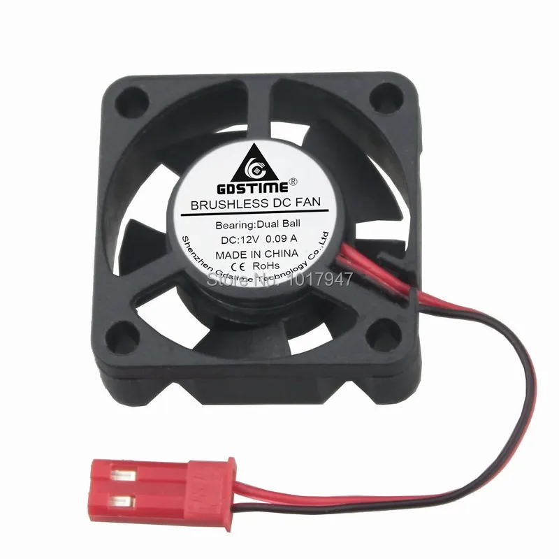 20 Pieces LOT 12V Ball Bearing DC Cooling Fan 3cm 30mm x 10mm With JST