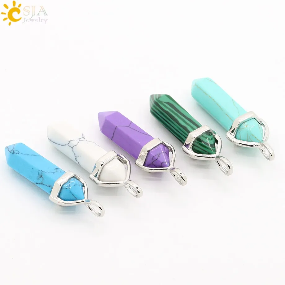 Purple Turquoise & White Turquoise & Turquoise & Blue Turquise & Malachite